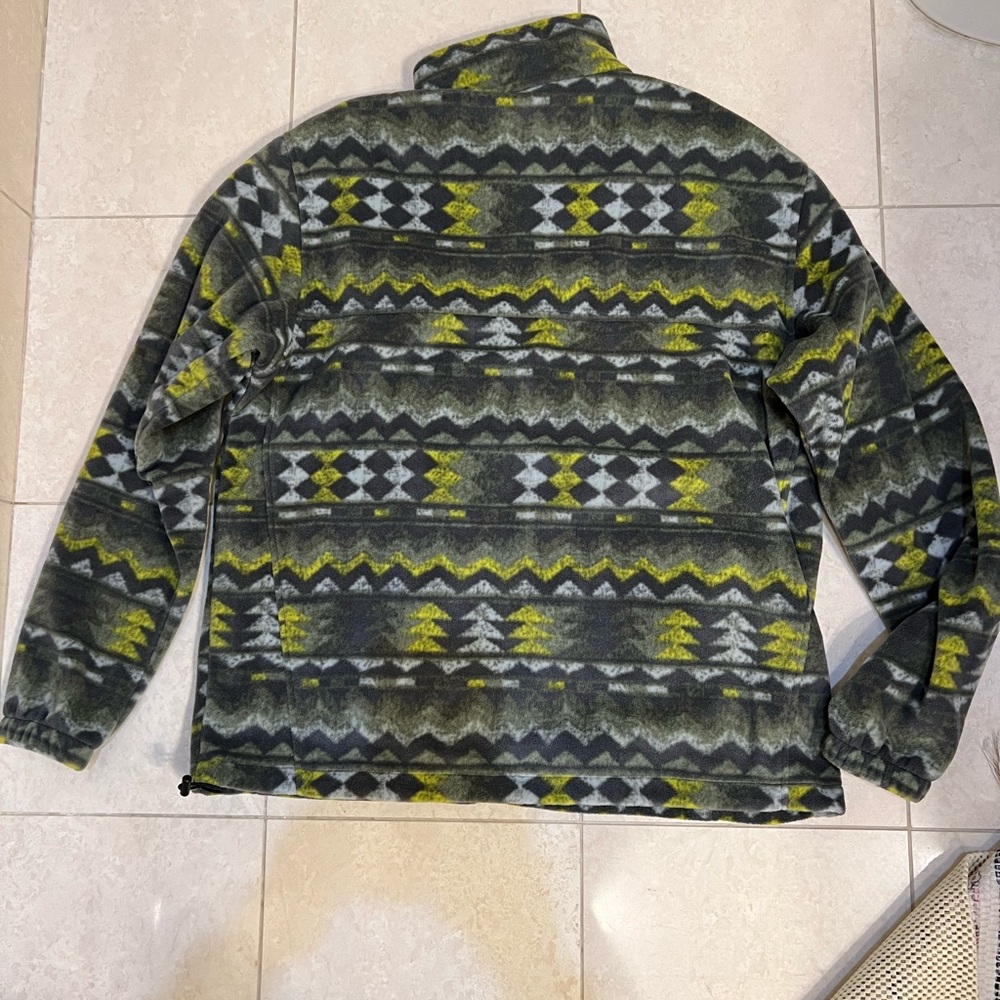 Columbia fleece full zip Jacket XL